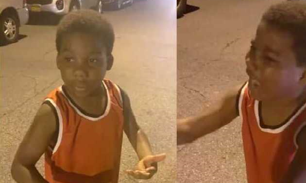 Con tan solo 10 años de edad, un niño predica apasionadamente en la calle de EEUU